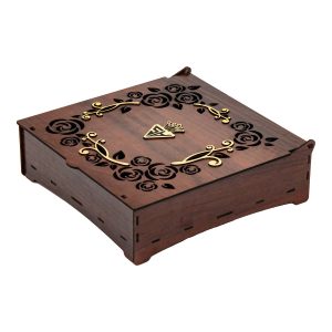 جعبه هدیه ساها دیزاین مدل گل کد SH-G-03